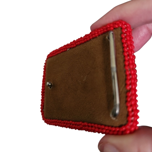 SOUTHWESTERN BEADED BELT BUCKLE main image 4